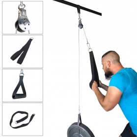 JBryant Katrol Fitness Gym DIY Pulley Cable Machine Arm Bicep Equipment - J3140 - Dark Gray