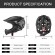 Gambar produk KINGBIKE Helm Modular Sepeda Anak Full Face Bike Riding Helmet Protective Gear - TSTK05