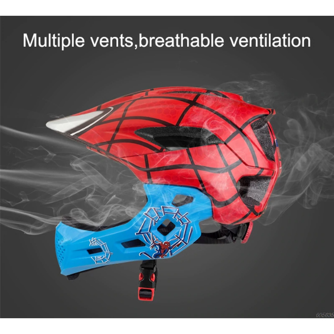 Gambar produk KINGBIKE Helm Modular Sepeda Anak Full Face Bike Riding Helmet Protective Gear - TSTK05
