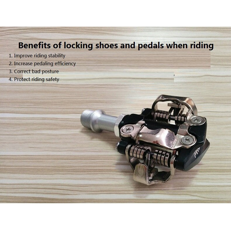 PROMEND Kunci  Sepatu Pedal  Sepeda  Self locking Pedal  2PCS 