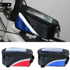 FAROOT Tas Sepeda Waterproof Storage Front Frame Cycling Smartphone Bag - AS689 - Mix Color