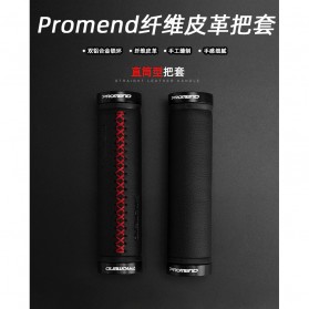 PROMEND Grip Gagang Sepeda Handlebar Fiber leather - GR50 - Black - 2