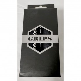 PROMEND Grip Gagang Sepeda Handlebar Fiber leather - GR50 - Black - 9