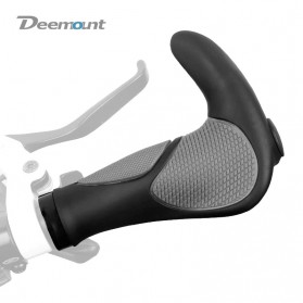 Deemount Grip Gagang Sepeda Ergonomic Handlebar Rubber - BPG-111 - Black