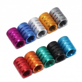EVERDAWN Tutup Pentil Ban Sepeda Bicycle Valve Cap 4 PCS - EV4 - Silver