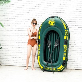 Dream YJ Perahu Karet Inflatable Boat 2 Orang 190 x 115cm - 230 - Green - 3