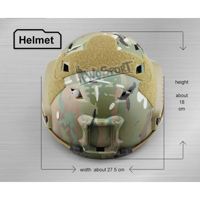 Gambar produk Demeysis Helm Tactical Airsoft Gun Paintball CS SWAT - DEM2001