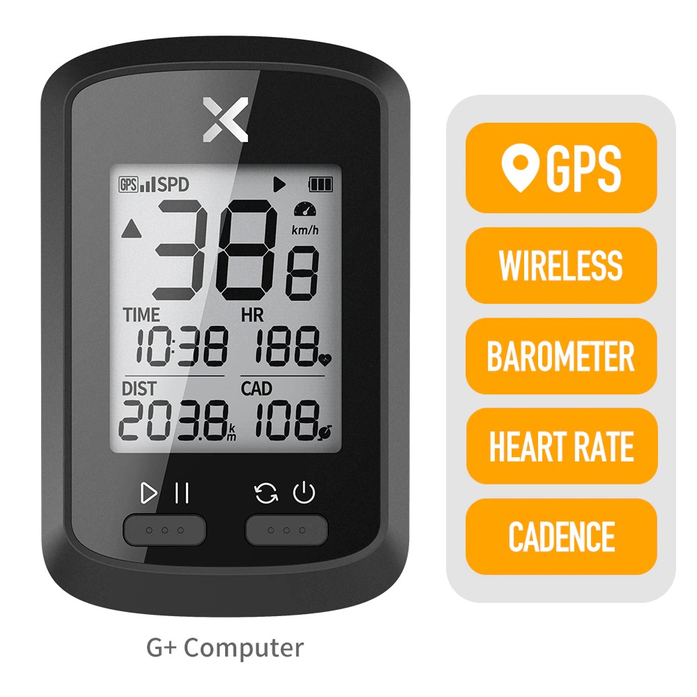 XOSS G+ Speedometer Sepeda Cycling Dual 
