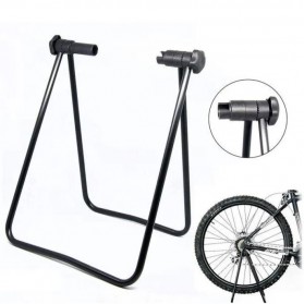 MIMRAPRO Paddock Stand Parkir Sepeda Bicycle Racks Floor Standing Bike Display - L150 - Black