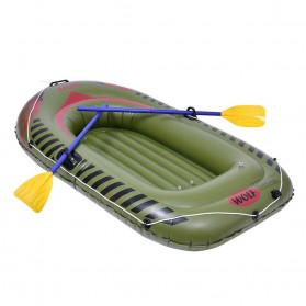 XC LOHAS Perahu Karet Inflatable Boat 2 Orang 180 x 110cm - XC230-B - Green - 9