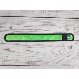ALOD LED Warning Strap Arm Band Gelang LED Sepeda - AD20 - Green - 2