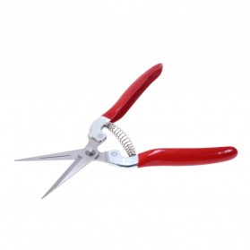 QIAOEN Gunting Taman Ranting Tumbuhan Bunga Garden Pruning Shear Scissors - SK-6 - Red