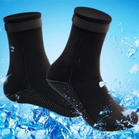 VKTECH Diving Socks Scuba Diving Kaus Kaki Menyelam Neoprene Size L - JA3012 - Black