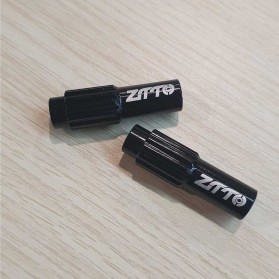 ZTTO Konektor Kabel Sepeda Shifter Cable Line Parts Regulator Connector 4mm 2 PCS - EV24 - Black - 1