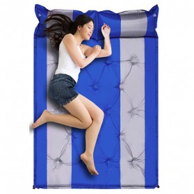 Levor Kasur Matras Sponge Inflatable Cushion Camping Outdoor Bed - NH302 - Blue