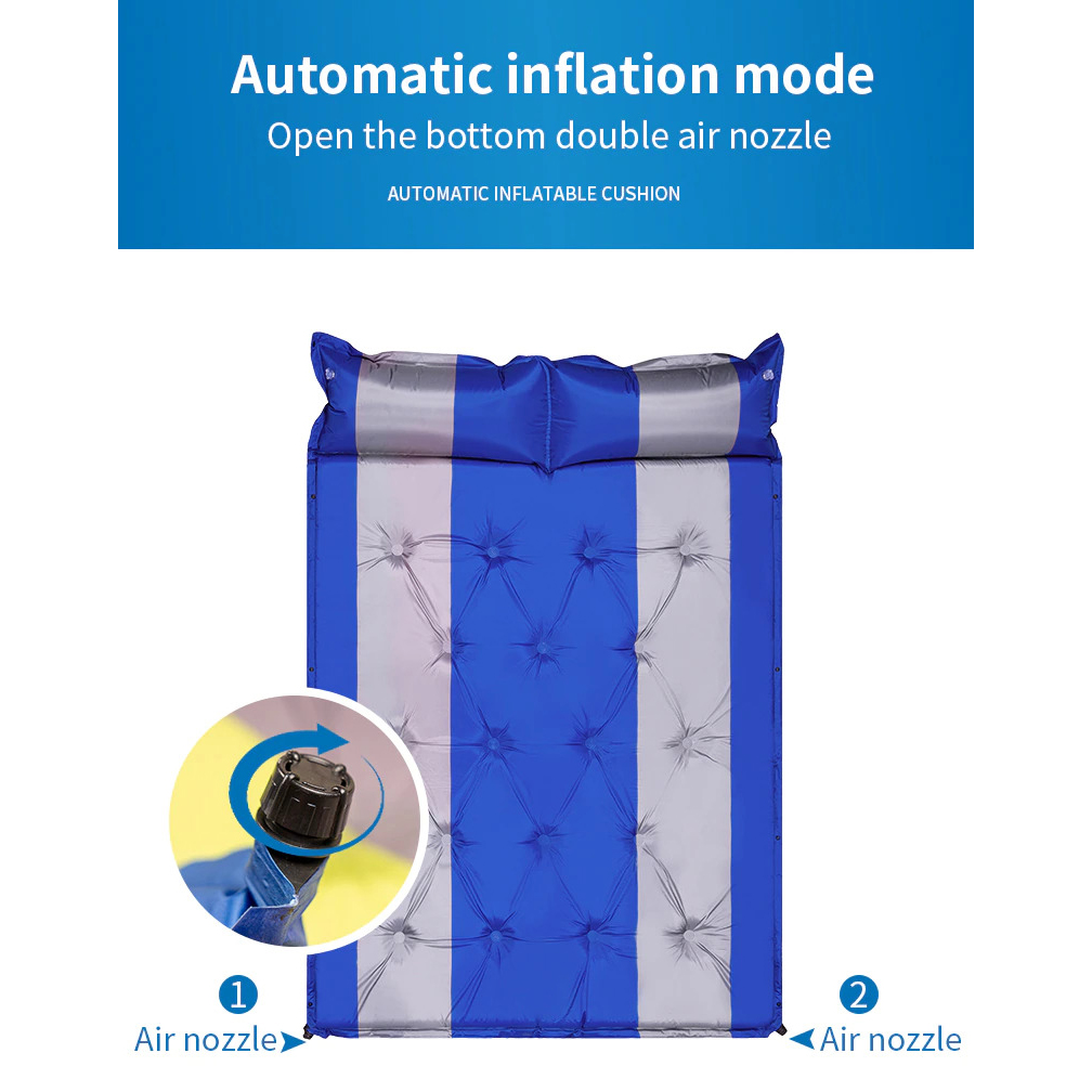 Gambar produk Levor Kasur Matras Sponge Inflatable Cushion Camping Outdoor Bed - NH302