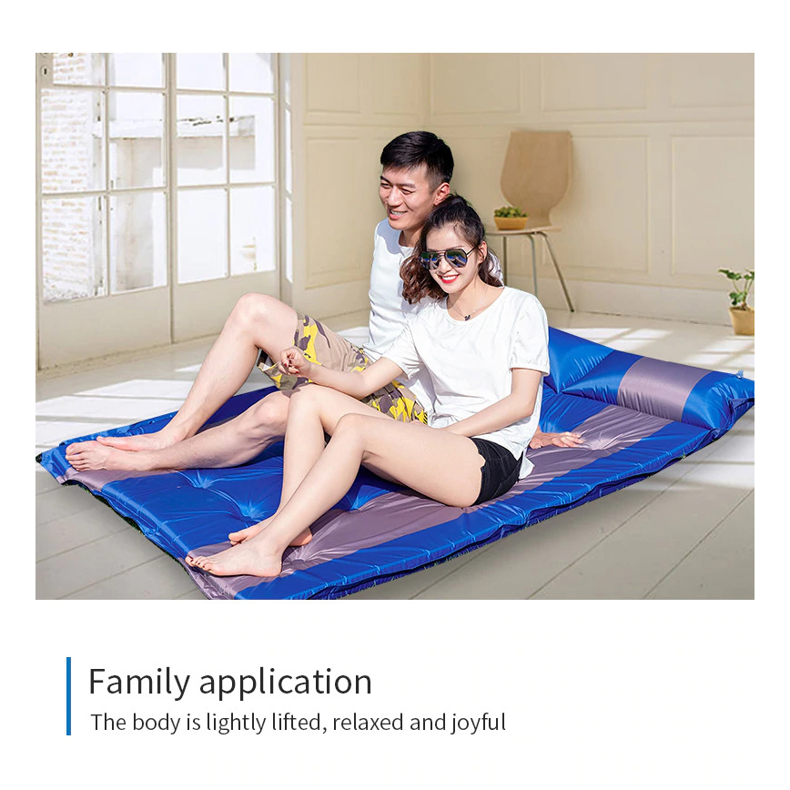 Gambar produk Levor Kasur Matras Sponge Inflatable Cushion Camping Outdoor Bed - NH302