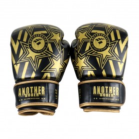 Fitness & Yoga - ANOTHERBOXER Sarung Tangan Tinju MMA UFC Boxing Muay Thai Leather Glove 12 OZ - FE-BO004 - Black Gold