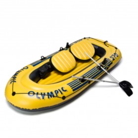 USHIO Perahu Karet Inflatable Boat 4 Orang - XC587 - Yellow