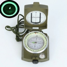 HIKE Kompas Militer Clinometer Camping Outdoor Tools - K4580 - Green