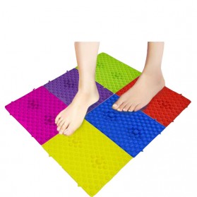 RoseXiao Matras Pijat Refleksi Kaki Yoga Foot Massage Pad - RX305 - Mix Color