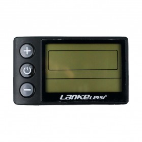 Lankeleisi Speedometer LCD Screen Sepeda Listrik for G550 G650 G100 X2000 G300 - S866 - Black