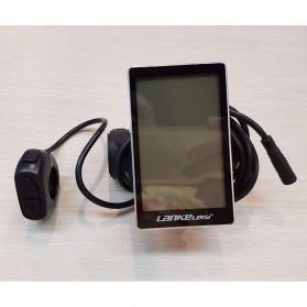 Lankeleisi Speedometer LCD Screen Sepeda Listrik for S600 - LCD-M5 - Black - 2