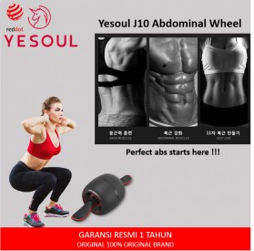 Yesoul Alat Fitness Roda Roller Abdominal Wheel Muscle - J10 - Black - 4