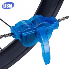 LISM Kit Set Peralatan Cuci Sikat Pembersih Rantai Gear Sepeda - WXRE025 - Blue - 2