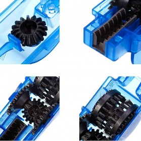 LISM Kit Set Peralatan Cuci Sikat Pembersih Rantai Gear Sepeda - WXRE025 - Blue - 4