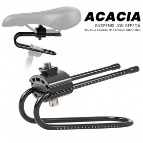 Olahraga Sepeda - ACACIA Suspensi Jok Sepeda Bicycle Saddle Supension MTB Shock Absorber - 2355H - Black
