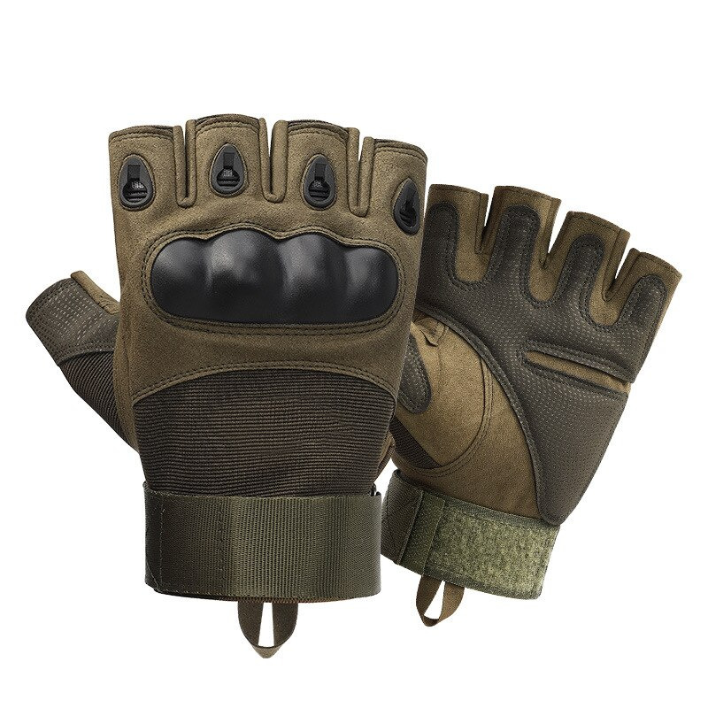 Gambar produk Black Eagle Sarung Tangan Tactical Gloves Fingerless Size L - A1
