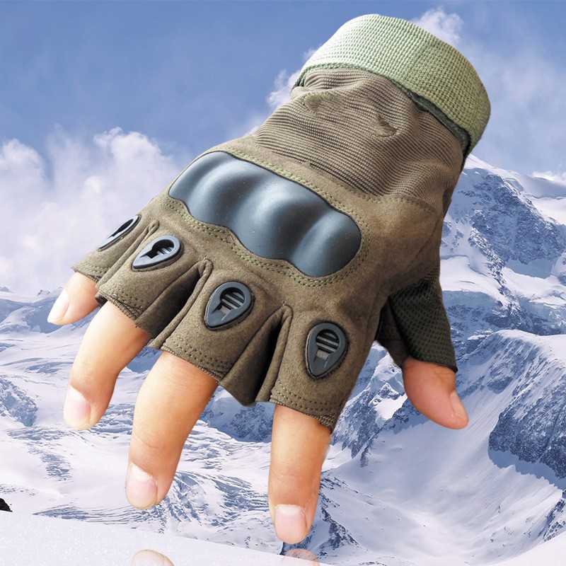Gambar produk Black Eagle Sarung Tangan Tactical Gloves Fingerless Size L - A1