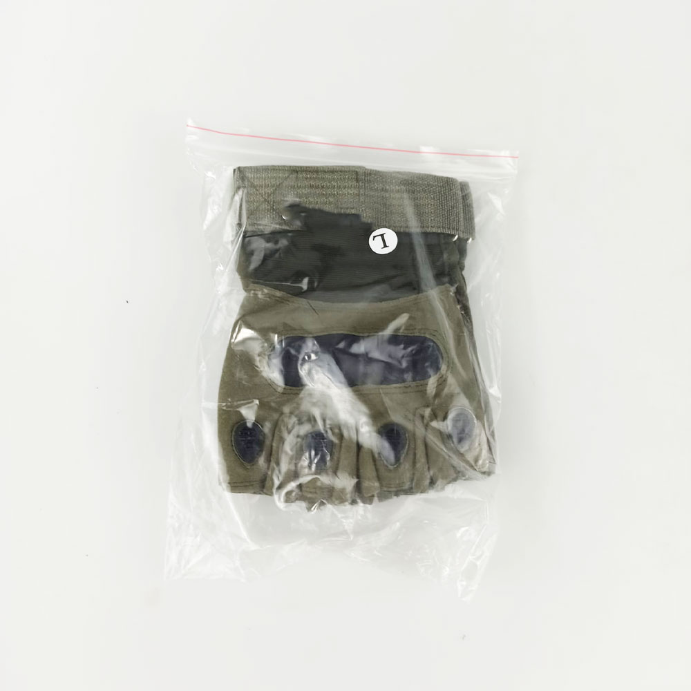 Gambar produk Black Eagle Sarung Tangan Tactical Gloves Fingerless Size L - A1