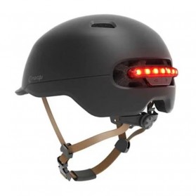 Xiaomi Youpin Smart4u Helm Sepeda City Light Riding Smart Flash Helmet Size L - Black