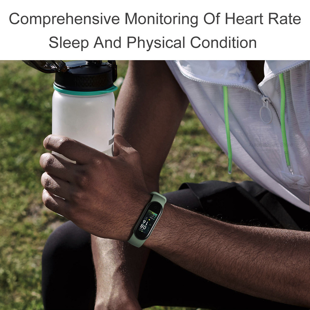 Xiaomi Mi Band 5 Chinese Non NFC Version - XMSH10HM - Black -  JakartaNotebook.com
