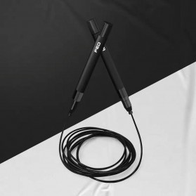 FED Tali Skipping Speed Jump Rope Sports Weight Exercise - FED-XM0105 - Black