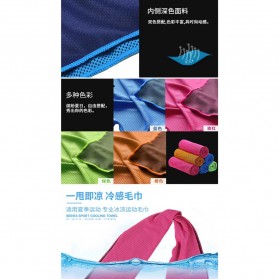 WK Handuk Dingin Sport - WT-TW01 - Blue - 3