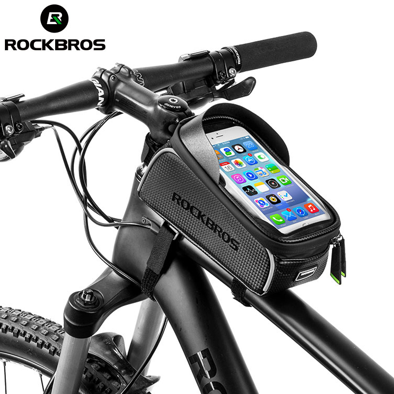 Rockbros Tas Sepeda  Waterproof untuk 6 0 inch Smartphone 