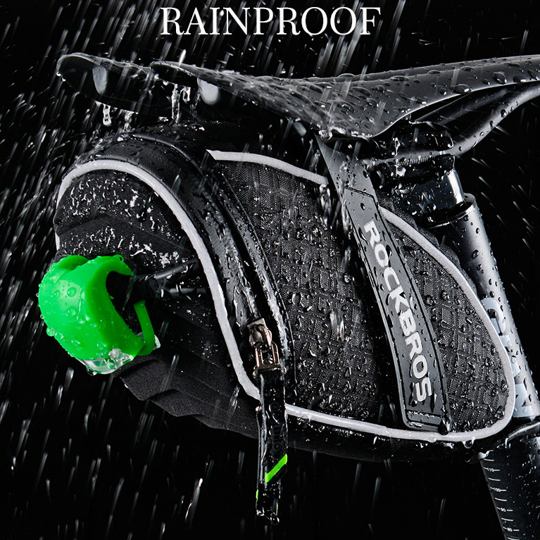 Rockbros Tas Sepeda 3D Shell Waterproof - C16 - Black - JakartaNotebook.com