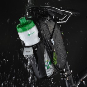 Rockbros Tas Sepeda Microfiber Waterproof dengan Holder Botol Minum - C7-1 - Black - 6