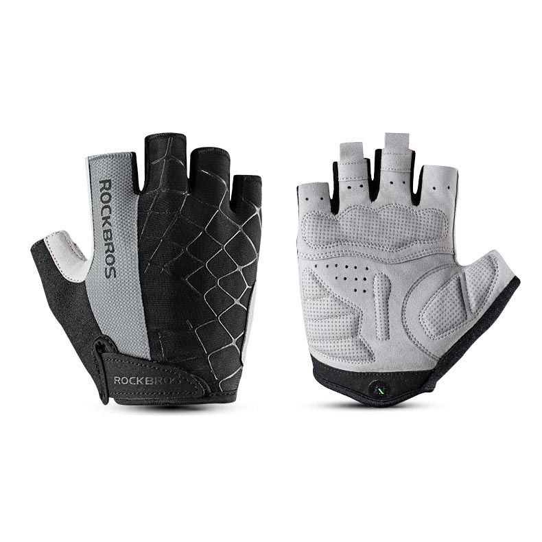 Gambar produk Rockbros Sarung Tangan Half Finger Anti-Skid Size L - S109