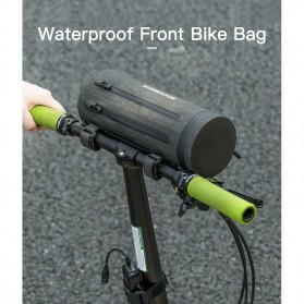 Rockbros Tas Sepeda Stang Depan Drame Waterproof Bike Bag - AS-051 - Black - 3