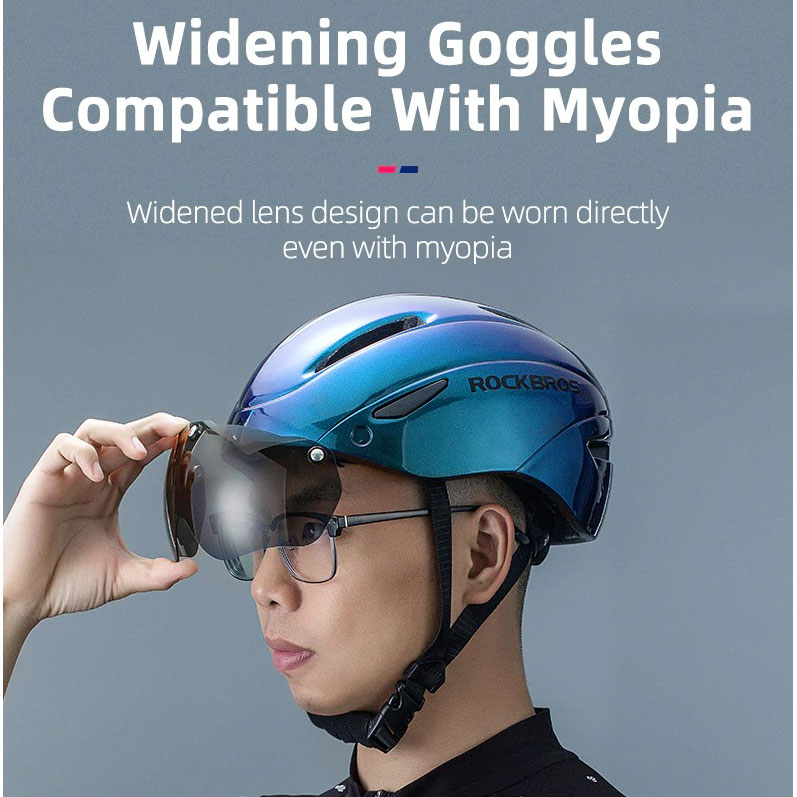 Rockbros Helm Sepeda Cycling Bike 