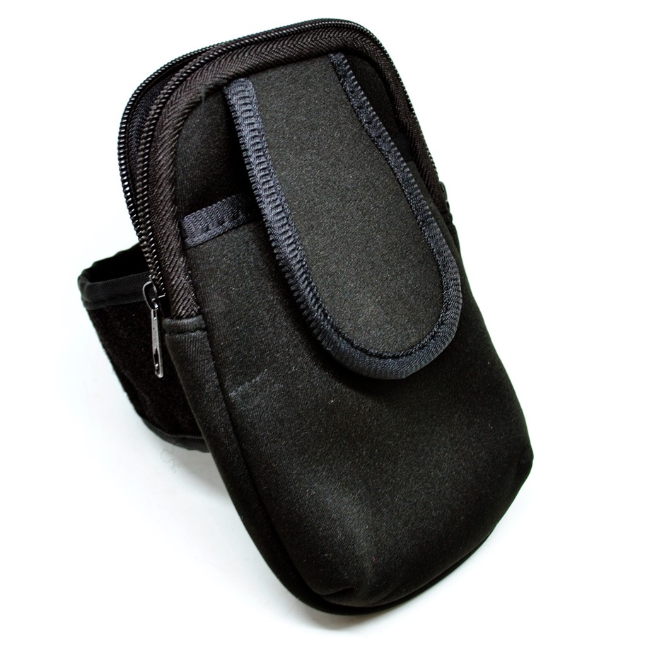 Sport Armbag for Smartphone L Size - Black 