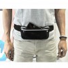 Waterproof Sports Belt with Flat Pocket - ZE-WP300 - Black