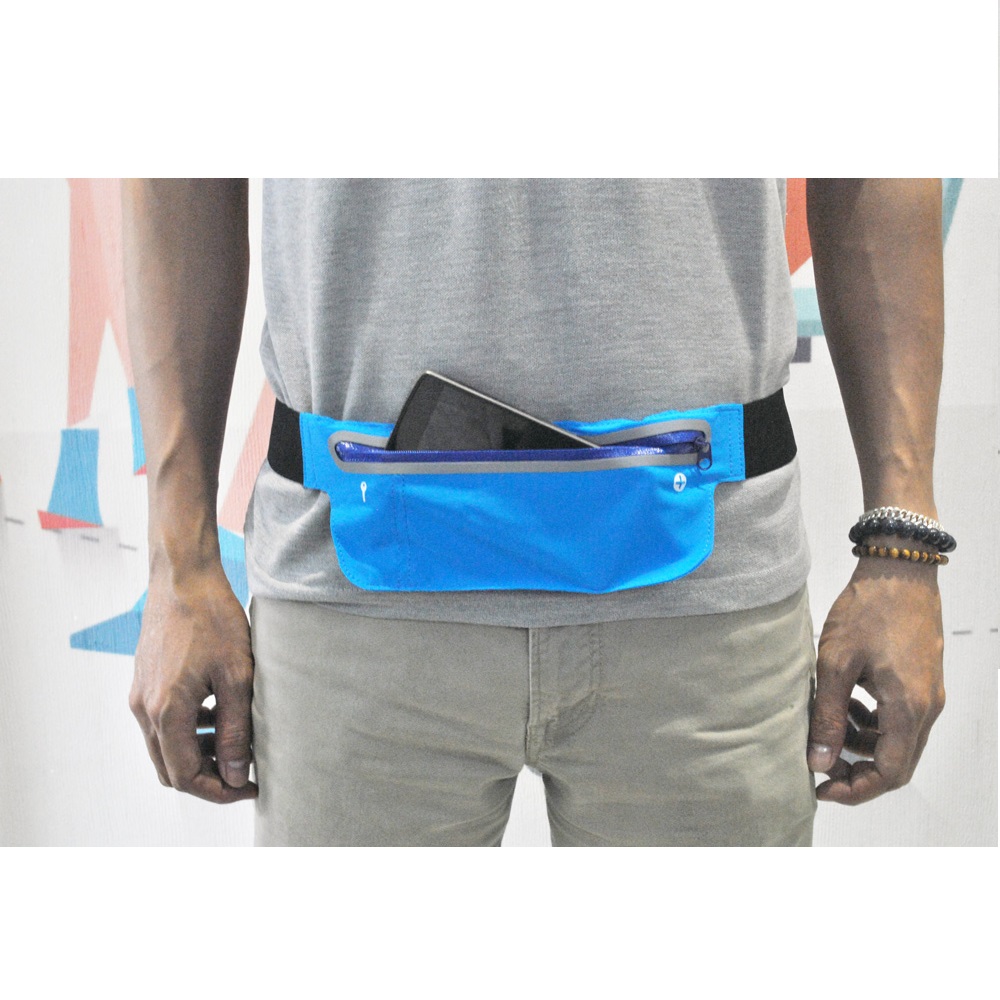 waterproof sports belt with flat pocket ze wp300 blue jakartanotebook waterproof sports belt with flat pocket ze wp300 blue jakartanotebook