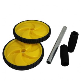 Alat Fitness Double Wheel Roller - 7