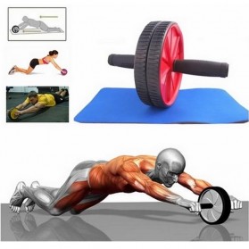 Alat Fitness Double Wheel Roller - 11