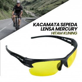 OULAIOU HAOGHIMENG Kacamata Sepeda Lensa Mercury - 3015 - Black/Yellow